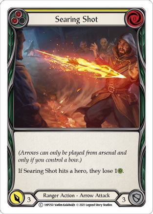 Searing Shot (Yellow) (1HP250) [History Pack Vol.1] - Deck Out Gaming