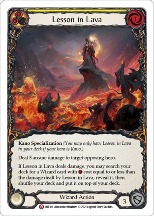 Lesson in Lava (1HP311) [History Pack Vol.1] - Deck Out Gaming