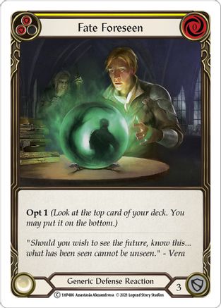 Fate Foreseen (Yellow) (1HP406) [History Pack Vol.1] - Deck Out Gaming
