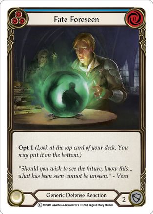 Fate Foreseen (Blue) (1HP407) [History Pack Vol.1] - Deck Out Gaming