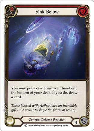 Sink Below (Red) (1HP408) [History Pack Vol.1] - Deck Out Gaming