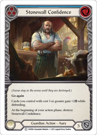 Stonewall Confidence (Blue) (1HP084) [History Pack Vol.1] - Deck Out Gaming