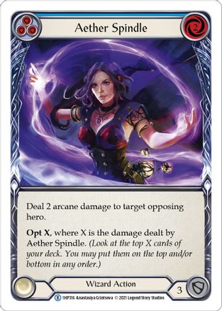 Aether Spindle (Blue) (1HP316) [History Pack Vol.1] - Deck Out Gaming