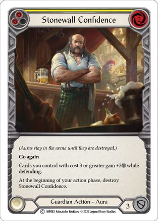 Stonewall Confidence (Yellow) (1HP083) [History Pack Vol.1] - Deck Out Gaming