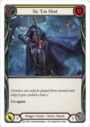 Sic 'Em Shot (Yellow) (1HP253) [History Pack Vol.1] - Deck Out Gaming