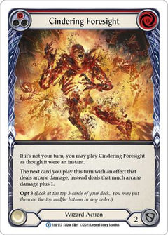 Cindering Foresight (Red) (1HP317) [History Pack Vol.1] - Deck Out Gaming