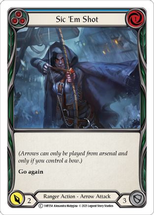 Sic 'Em Shot (Blue) (1HP254) [History Pack Vol.1] - Deck Out Gaming