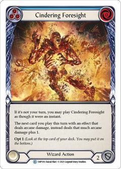 Cindering Foresight (Blue) (1HP319) [History Pack Vol.1] - Deck Out Gaming