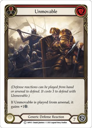 Unmovable (Red) (1HP411) [History Pack Vol.1] - Deck Out Gaming