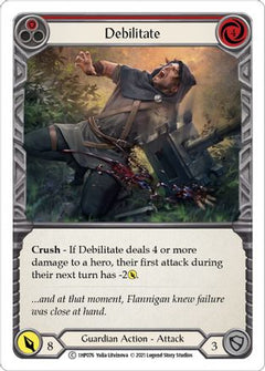 Debilitate (Red) (1HP076) [History Pack Vol.1] - Deck Out Gaming