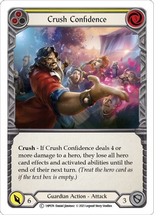 Crush Confidence (Yellow) (1HP074) [History Pack Vol.1] - Deck Out Gaming