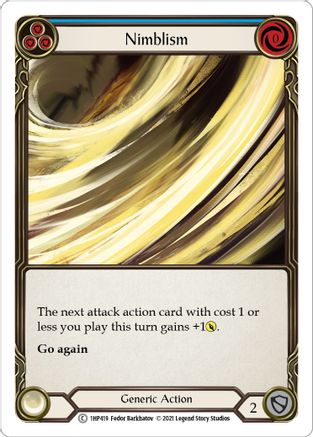 Nimblism (Blue) (1HP419) [History Pack Vol.1] - Deck Out Gaming