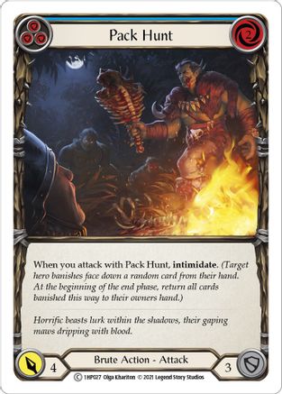 Pack Hunt (Blue) (1HP027) [History Pack Vol.1] - Deck Out Gaming