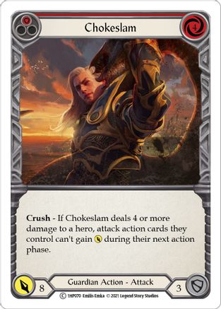 Chokeslam (Red) (1HP070) [History Pack Vol.1] - Deck Out Gaming