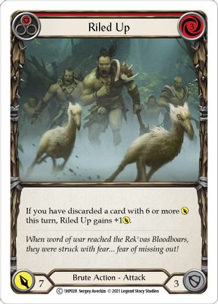 Riled Up (Red) (1HP028) [History Pack Vol.1] - Deck Out Gaming