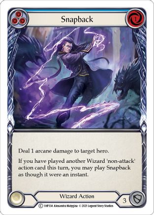 Snapback (Blue) (1HP334) [History Pack Vol.1] - Deck Out Gaming