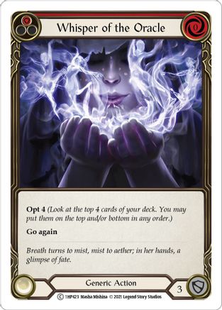 Whisper of the Oracle (Red) (1HP423) [History Pack Vol.1] - Deck Out Gaming