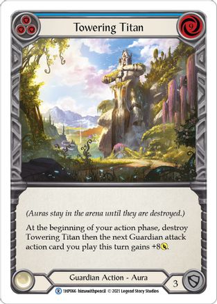 Towering Titan (Blue) (1HP066) [History Pack Vol.1] - Deck Out Gaming