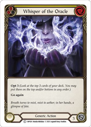 Whisper of the Oracle (Yellow) (1HP424) [History Pack Vol.1] - Deck Out Gaming