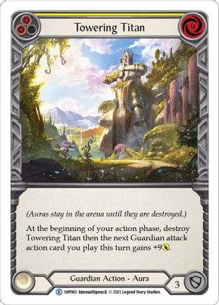 Towering Titan (Yellow) (1HP065) [History Pack Vol.1] - Deck Out Gaming
