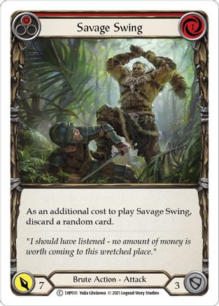 Savage Swing (Red) (1HP031) [History Pack Vol.1] - Deck Out Gaming