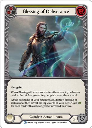 Blessing of Deliverance (Yellow) (1HP062) [History Pack Vol.1] - Deck Out Gaming