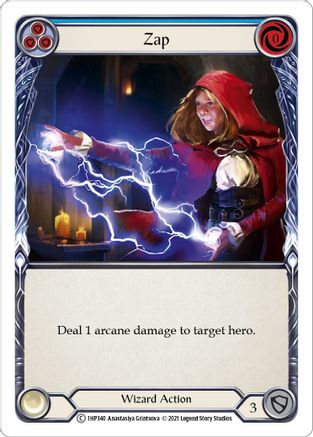Zap (Blue) (1HP340) [History Pack Vol.1] - Deck Out Gaming