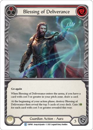 Blessing of Deliverance (Red) (1HP061) [History Pack Vol.1] - Deck Out Gaming