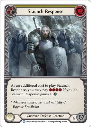 Staunch Response (Yellow) (1HP059) [History Pack Vol.1] - Deck Out Gaming