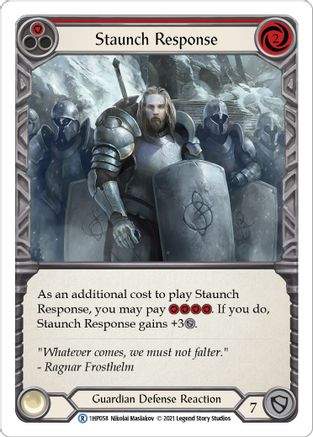 Staunch Response (Red) (1HP058) [History Pack Vol.1] - Deck Out Gaming