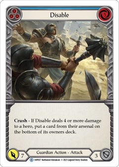 Disable (Blue) (1HP057) [History Pack Vol.1] - Deck Out Gaming