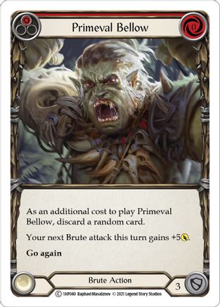 Primeval Bellow (Red) (1HP040) [History Pack Vol.1] - Deck Out Gaming