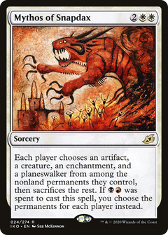 Mythos of Snapdax (24) [Ikoria: Lair of Behemoths] - Deck Out Gaming