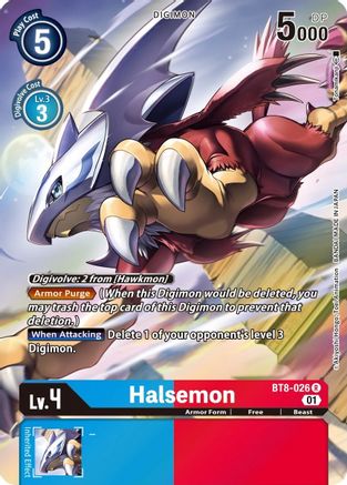 Halsemon (Alternate Art) (BT8-026) [New Awakening] Foil - Deck Out Gaming