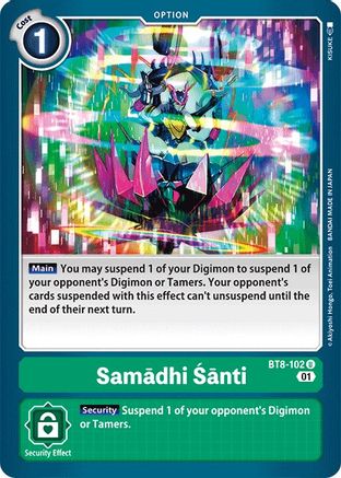 Samadhi Santi (BT8-102) [New Awakening] - Deck Out Gaming