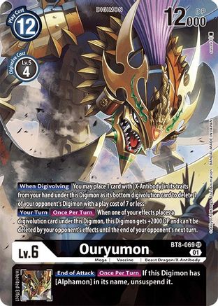 Ouryumon (Alternate Art) (BT8-069) [New Awakening] Foil - Deck Out Gaming