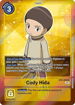 Cody Hida (Box Topper) (BT8-089) [New Awakening] Foil - Deck Out Gaming