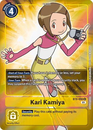 Kari Kamiya (Box Topper) (BT8-090) [New Awakening] Foil - Deck Out Gaming