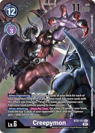 Creepymon (Alternate Art) (BT8-111) [New Awakening] Foil - Deck Out Gaming