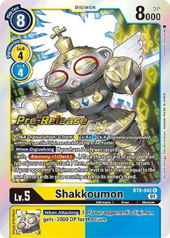 Shakkoumon (BT8-042) [New Awakening Pre-Release Cards] Foil - Deck Out Gaming
