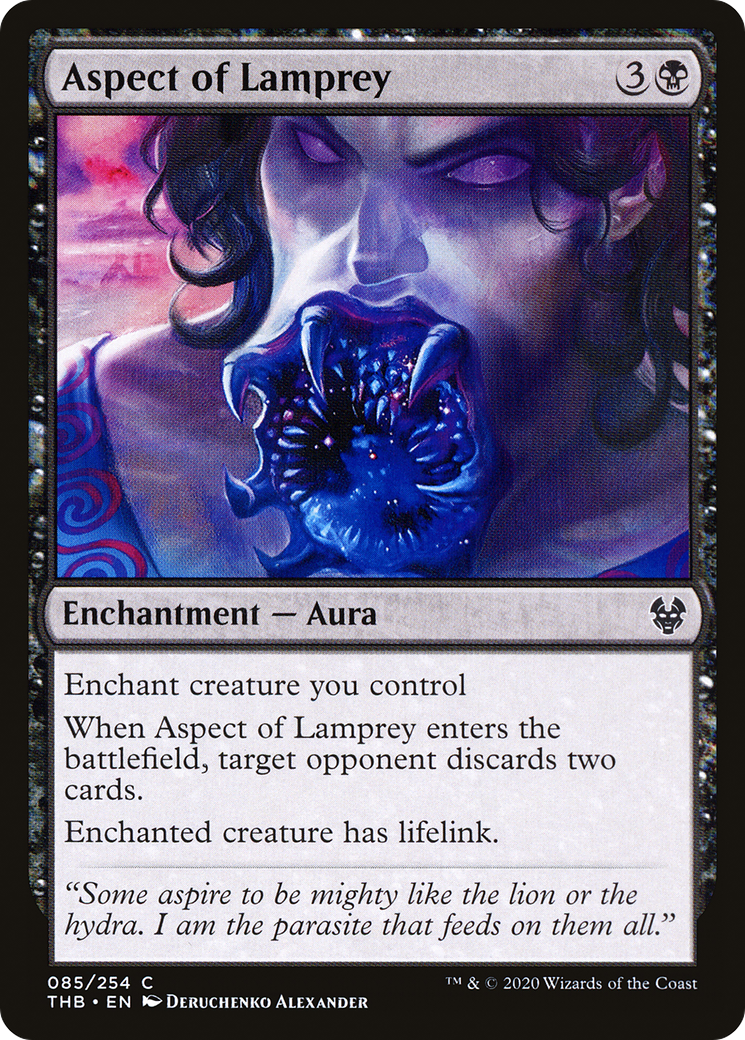 Aspect of Lamprey (85) [Theros Beyond Death] foil - Deck Out Gaming