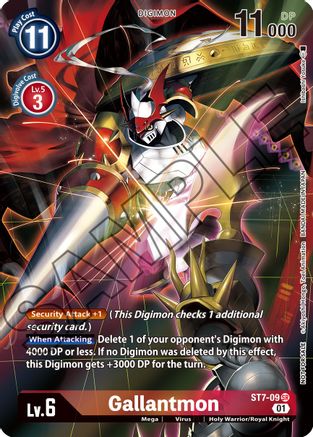 Gallantmon (Tamer's Card Set 1) (ST7-09) [Starter Deck 07: Gallantmon] Foil - Deck Out Gaming