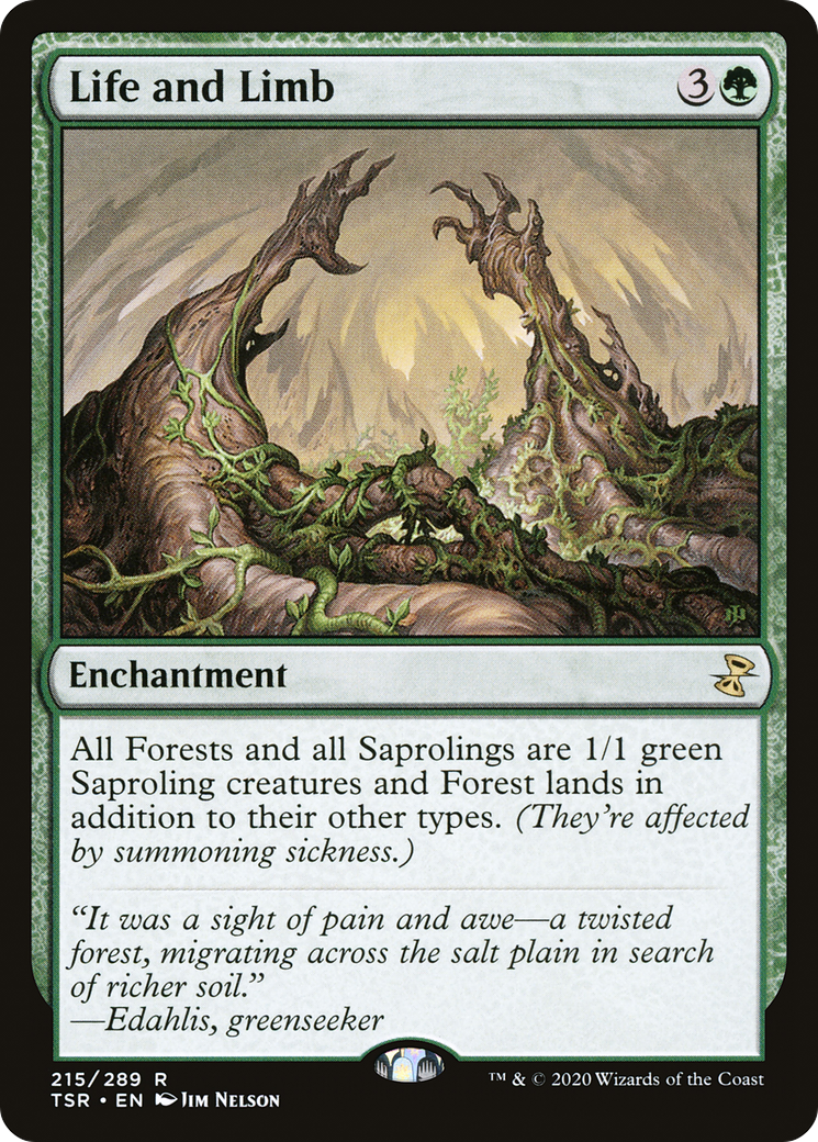 Life and Limb (215) [Time Spiral Remastered] foil - Deck Out Gaming