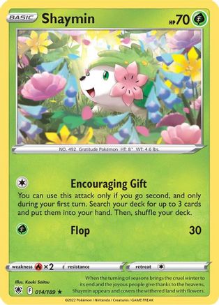 Shaymin (14) [SWSH10: Astral Radiance] - Deck Out Gaming