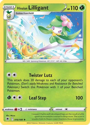 Hisuian Lilligant (16) [SWSH10: Astral Radiance] Holofoil - Deck Out Gaming