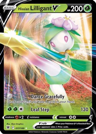 Hisuian Lilligant V (17) [SWSH10: Astral Radiance] Holofoil - Deck Out Gaming