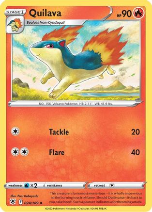 Quilava (24) [SWSH10: Astral Radiance] - Deck Out Gaming