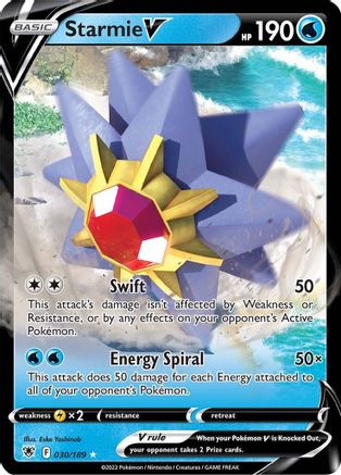 Starmie V (30) [SWSH10: Astral Radiance] Holofoil - Deck Out Gaming