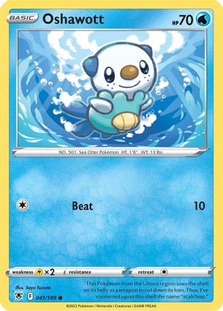 Oshawott (41) [SWSH10: Astral Radiance] - Deck Out Gaming