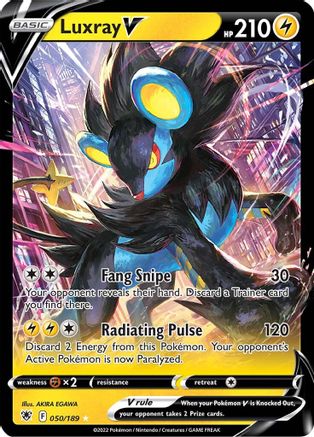 Luxray V (50) [SWSH10: Astral Radiance] Holofoil - Deck Out Gaming
